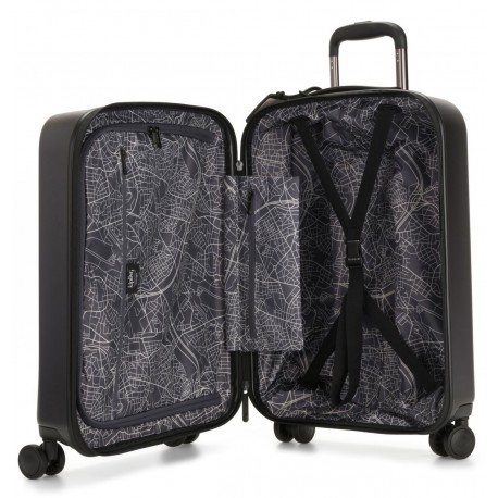 Чемодан Kipling CURIOSITY S Raw Black (22Q) S Маленький KI3943_22Q