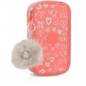 Пенал для ручек Kipling 50 PENS Hearty Pink Met (83S) K10999_83S