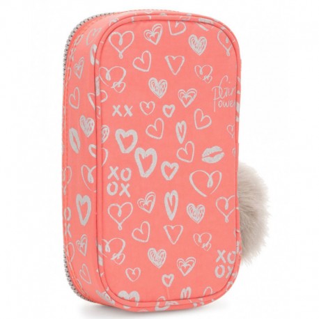 Пенал для ручек Kipling 50 PENS Hearty Pink Met (83S) K10999_83S