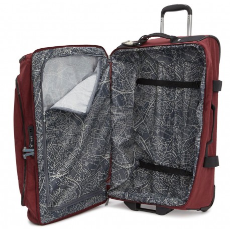 Валіза Kipling DISTANCE M Maroon Black (T31) KI7283_T31