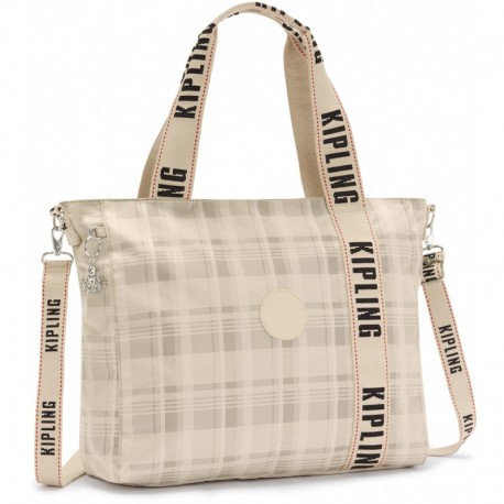 Сумка Kipling ASSENI Soft Plaid Bl (95X) KI5426_95X