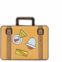 Значок Kipling SUITCASE PIN Mix Col Ss20 (Q54) KI4297_Q54