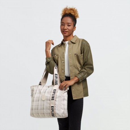 Сумка Kipling ASSENI Soft Plaid Bl (95X) KI5426_95X
