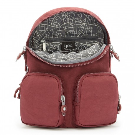 Рюкзак-сумка Kipling FIREFLY UP Intense Maroon (T89) K12887_T89
