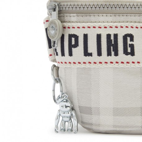 Сумка на пояс Kipling ZINA Soft Plaid Bl (95X) KI3133_95X