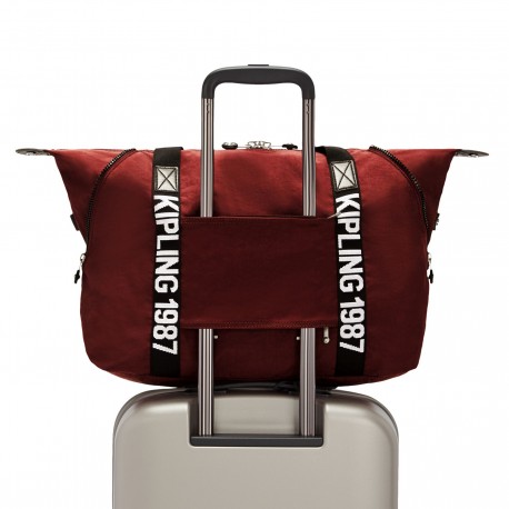Дорожная сумка Kipling ART M Maroon Black (T31) KI2522_T31