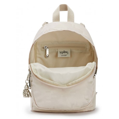 Рюкзак-сумка Kipling DELIA COMPACT Ivory Cloud Jq (M29) KI4431_M29