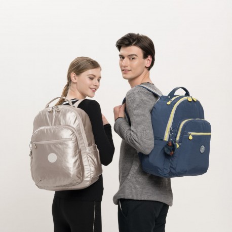 Рюкзак для ноутбука Kipling SEOUL Metallic Glow (48I) KI4034_48I