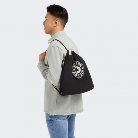 Сумка рюкзак Kipling DRAWPACK Black Extra (K47) KI4965_K47