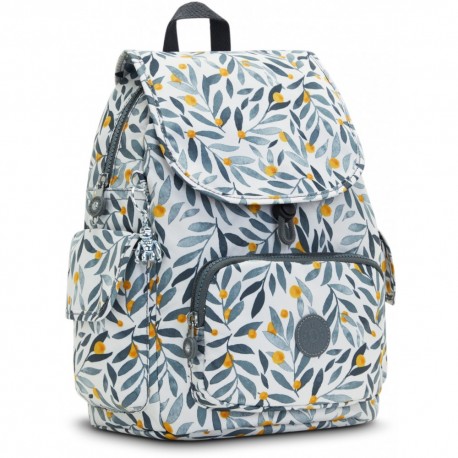Рюкзак Kipling City Pack S Olive Tree Prt (SW3) KI4581_SW3