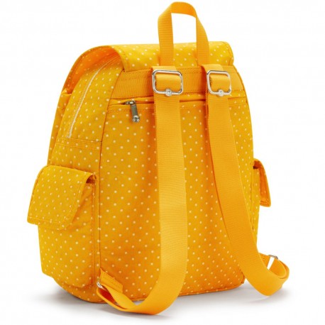 Рюкзак Kipling CITY PACK S Soft Dot Yellow (M67) KI4581_M67