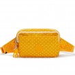 Сумочка 2в1 Kipling ABANU MULTI Soft Dot Yellow (M67) KI4706_M67