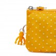 Портмоне Kipling CREATIVITY L Soft Dot Yellow (M67) KI7410_M67