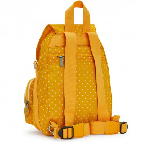 Рюкзак-сумка Kipling Firefly Up Soft Dot Yellow (M67) KI7452_M67