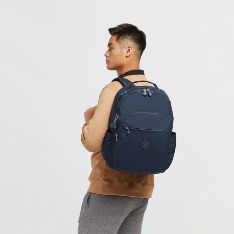 Рюкзак для ноутбука Kipling SEOUL XL Blue Bleu 2 (96V) KI3864_96V
