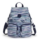 Рюкзак-сумка Kipling FIREFLY UP Brush Stripes (W66) KI7452_W66