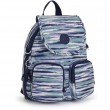 Рюкзак-сумка Kipling FIREFLY UP Brush Stripes (W66) KI7452_W66