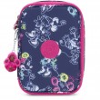 Пенал Kipling 100 PENS Doodle Blue (41D) KI0347_41D