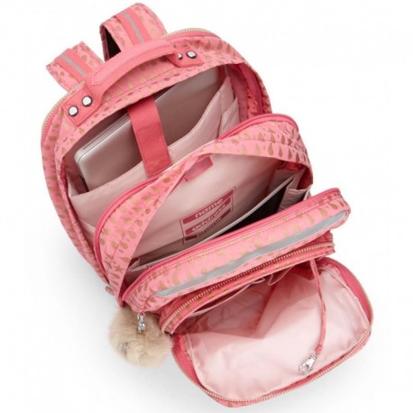 Рюкзак для ноутбука Kipling COLLEGE UP Pink Gold Drop (25T) K06666_25T