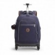 Рюкзак на колесах Kipling ECHO Blue Tan Block (30G) K11648_30G