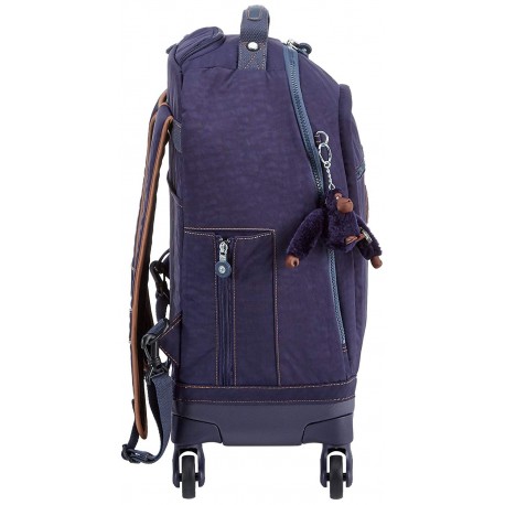 Рюкзак на колесах Kipling ECHO Blue Tan Block (30G) K11648_30G