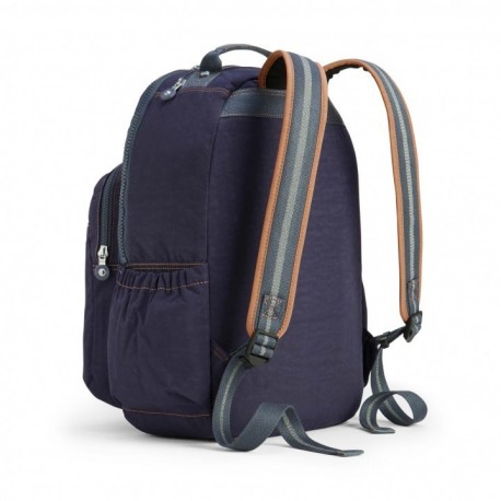 Рюкзак для ноутбука Kipling SEOUL GO Blue Tan Block (30G) K21316_30G