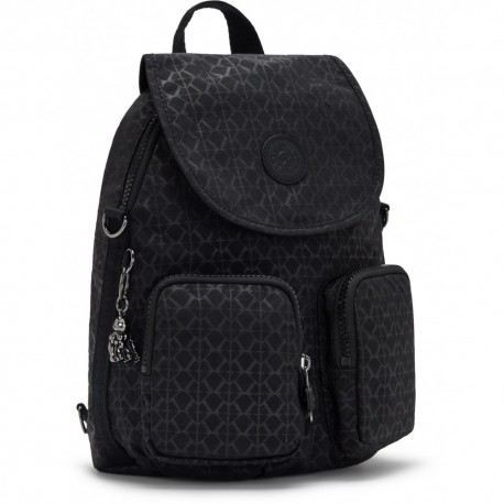 Рюкзак-сумка Kipling FIREFLY UP Signature Emb (K59) K23512_K59