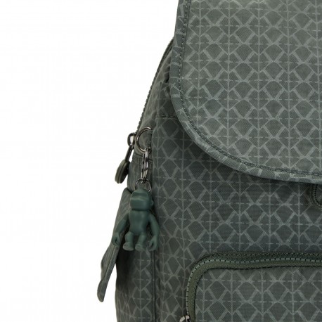 Рюкзак Kipling CITY PACK S Sign Green Emb (F6C) K15641_F6C