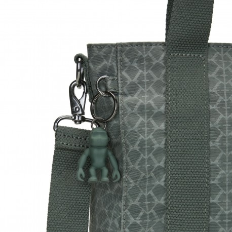 Сумка Kipling ASSENI MINI Sign Green Emb (F6C) KI3572_F6C