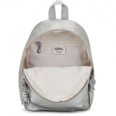 Рюкзак Kipling NEW DELIA COMPACT Bright Metallic (QD7) KI7902_QD7