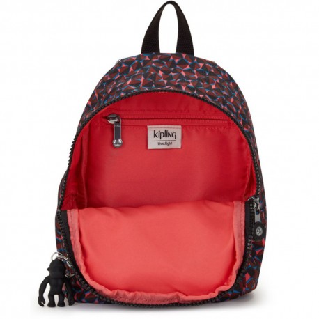 Рюкзак Kipling NEW DELIA COMPACT Happy Squares (B3X) KI7806_B3X