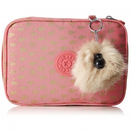 Футляр для ручек Kipling 100 PENS Pink Gold Drop (25T) K09405_25T