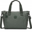 Сумка Kipling AMIEL Sign Green Emb (F6C) K16616_F6C