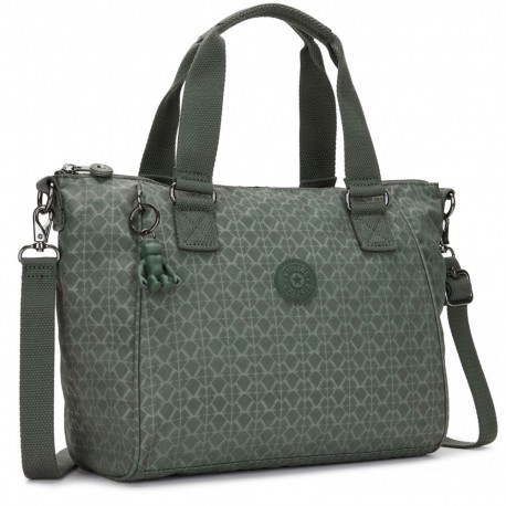 Сумка Kipling AMIEL Sign Green Emb (F6C) K16616_F6C