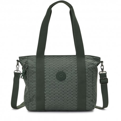 Сумка Kipling ASSENI S Sign Green Emb (F6C) KI6232_F6C