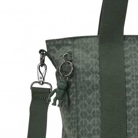 Сумка Kipling ASSENI S Sign Green Emb (F6C) KI6232_F6C