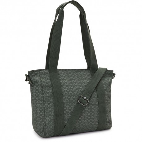 Сумка Kipling ASSENI S Sign Green Emb (F6C) KI6232_F6C