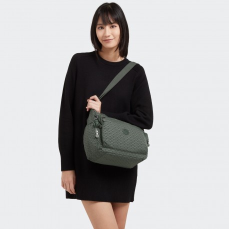 Сумка Kipling GABBIE Sign Green Emb (F6C) K22621_F6C