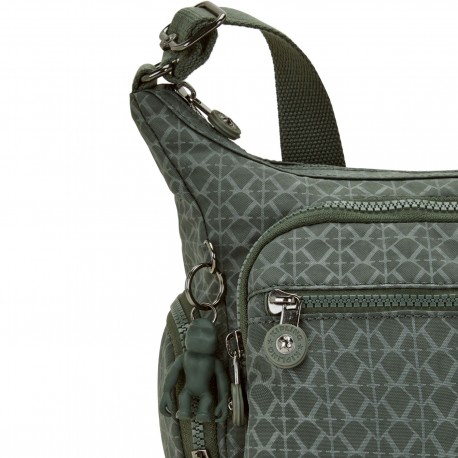 Сумка Kipling GABBIE Sign Green Emb (F6C) K22621_F6C
