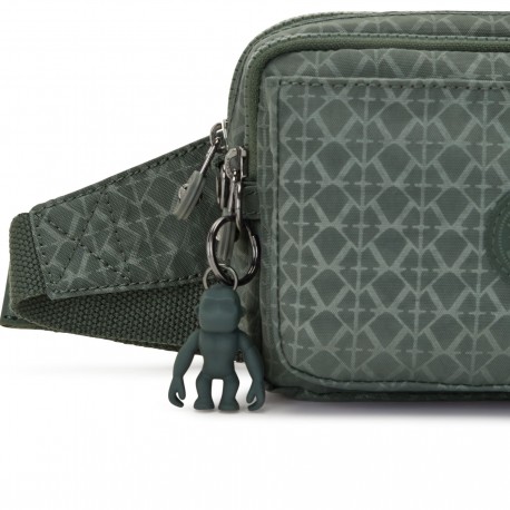 Сумочка 2в1 Kipling ABANU MULTI Sign Green Emb (F6C) KI3492_F6C