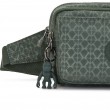 Сумочка 2в1 Kipling ABANU MULTI Sign Green Emb (F6C) KI3492_F6C