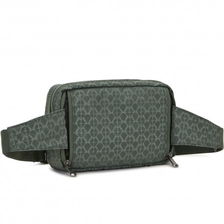Сумочка 2в1 Kipling ABANU MULTI Sign Green Emb (F6C) KI3492_F6C