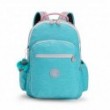 Рюкзак для ноутбука Kipling SEOUL GO Bright Aqua C (19T) K21316_19T