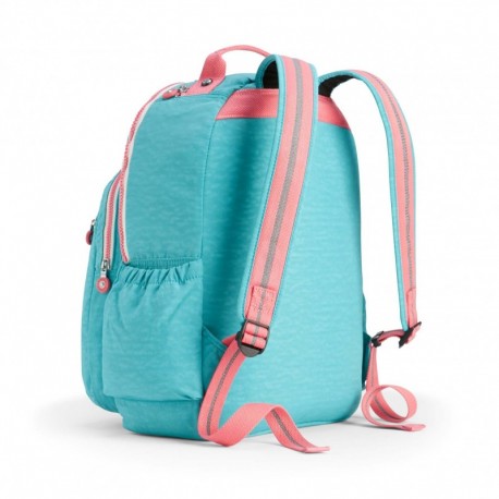 Рюкзак для ноутбука Kipling SEOUL GO Bright Aqua C (19T) K21316_19T