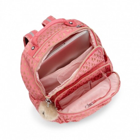 Рюкзак для ноутбука Kipling SEOUL GO Pink Gold Drop (25T) K21316_25T