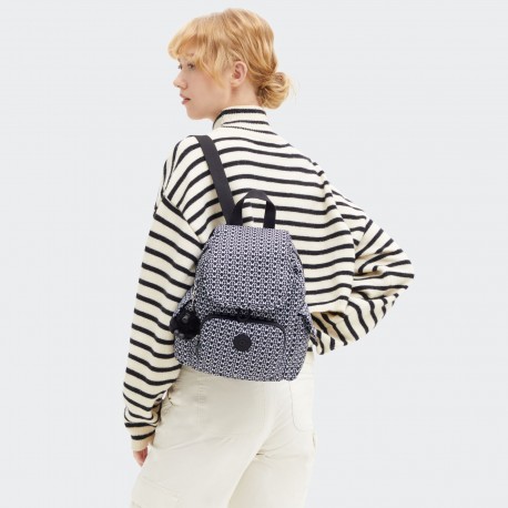 Рюкзак Kipling CITY PACK MINI Signature Print (DD2) KI4628DD2