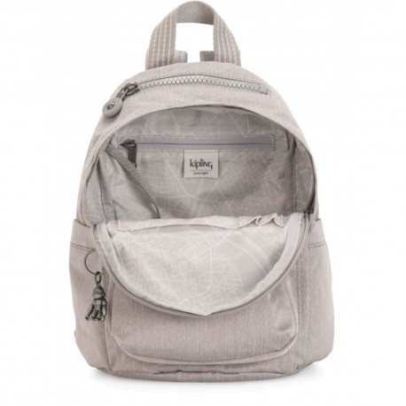 Рюкзак Kipling DELIA MINI Grey Beige Pep (47O) KI6680_47O