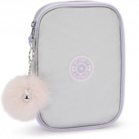 Пенал для ручек Kipling 100 PENS Silver Glow Met (54M) KI3624_54M