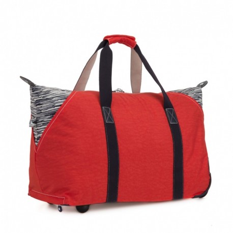 Дорожная сумка на колесах Kipling ART ON WHEELS M Active Red Bl (17M) KI3131_17M
