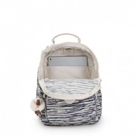 Рюкзак для ноутбука Kipling CLAS SEOUL S Scribble Lines (18P) KI2641_18P